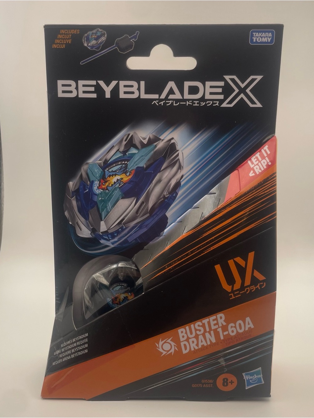 New Beyblade X Buster Dran 1-60A Blue Starter Pack From Hasbro